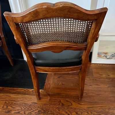 Cane Back Wooden Dining Chairs (LR-MK)