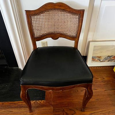 Cane Back Wooden Dining Chairs (LR-MK)