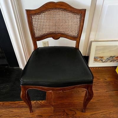 Cane Back Wooden Dining Chairs (LR-MK)