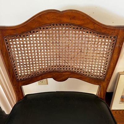 Cane Back Wooden Dining Chairs (LR-MK)