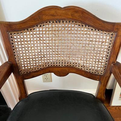 Cane Back Wooden Dining Chairs (LR-MK)