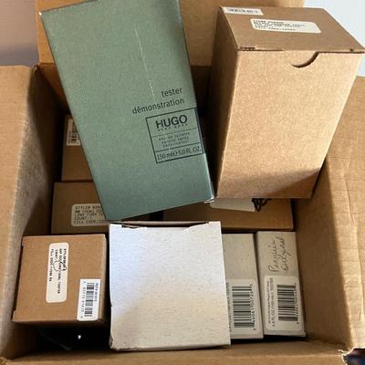 10 Bottle Lot Perfume Cologne- Bebe, Penguin, Gap, Betsey J., Hugo