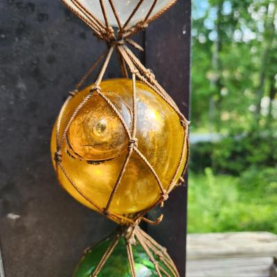 Vintage Color Glass Fishing Floats