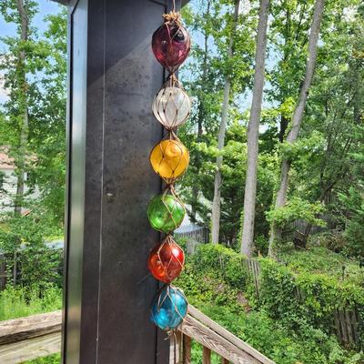 Vintage Color Glass Fishing Floats