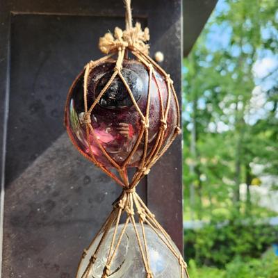 Vintage Color Glass Fishing Floats