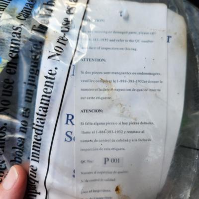 Sunbrela Brand 9 ft Auto Tilting Aluminum Patio Umbrella Brown Sealed