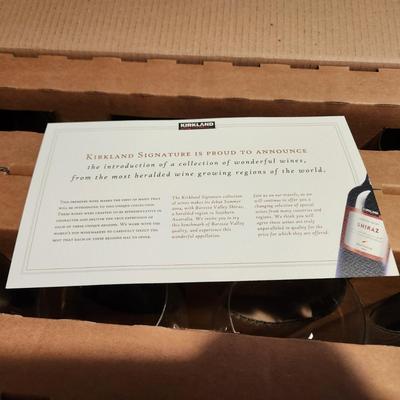 Box w 8 Wine Stems Crystal Glasses Made in Austria