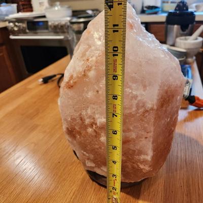 Large Heavy Salt Rock Lamp