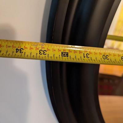 Composite 32 3/4" Round Mirror