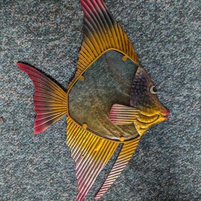 Metal Fish Wall Decor