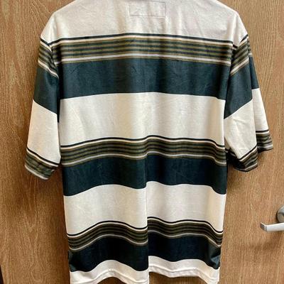 Men's Short Sleeve Polo Shirt Size Large