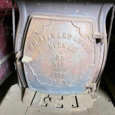 Neenah, Wi 1898 Wm Aylward & Sons Wood Stove