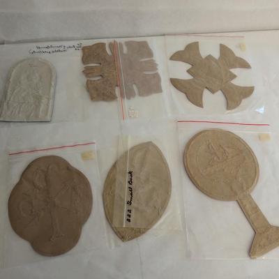 Embroidered Vestment Appliques Lot C