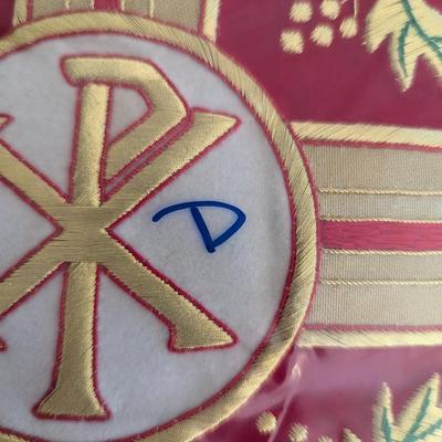 Embroidered Vestment Appliques Lot D