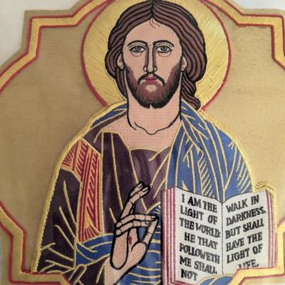 Embroidered Vestment Appliques Lot D