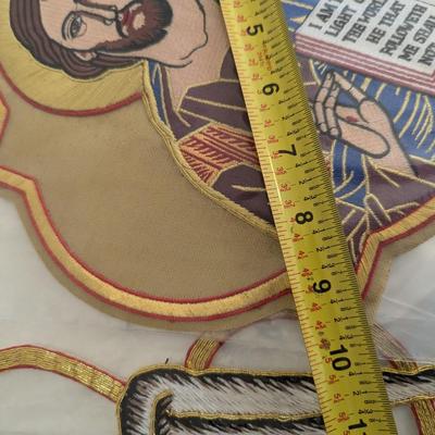 Embroidered Vestment Appliques Lot D