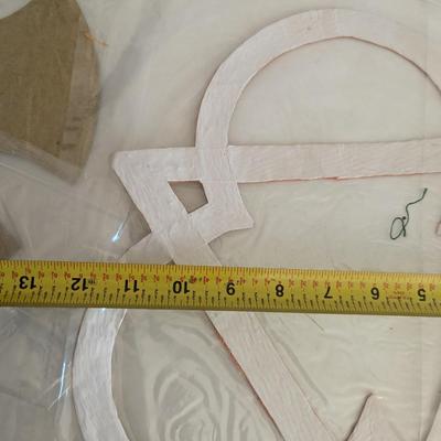 Embroidered Vestment Appliques Lot E