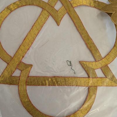 Embroidered Vestment Appliques Lot E