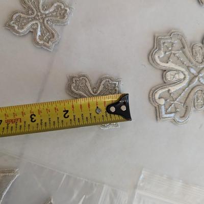 Embroidered Vestment Appliques Crosses Lot G