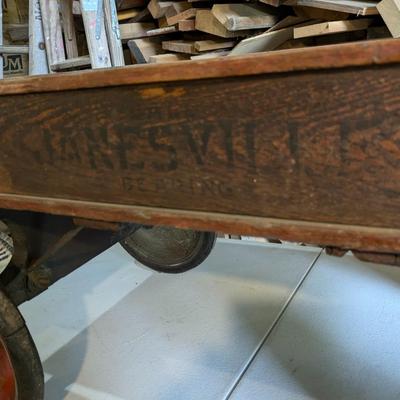 Incredible Paper Route Wood Janesville Coaster Wagon