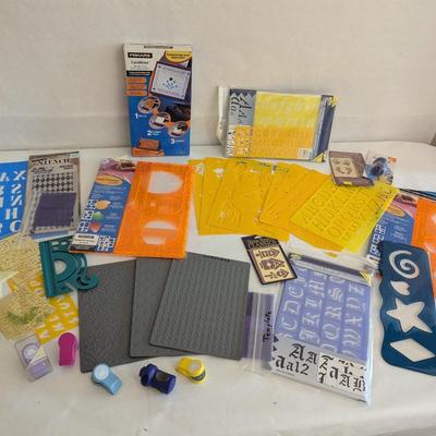 Assortment Of Crafting Supplies