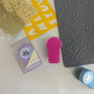 Assortment Of Crafting Supplies