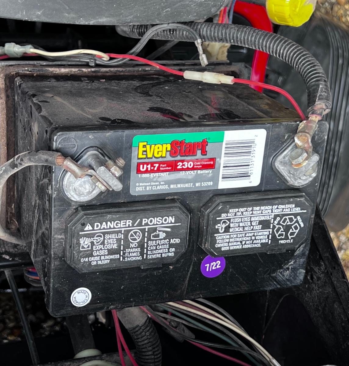 Craftsman gt5000 battery new arrivals