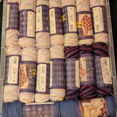 30+ Simply Soft Yarn Bundles