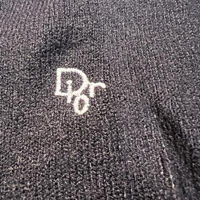 Vintage Christian Dior Lot - 2 Men’s Sweaters, 2 Pantyhose