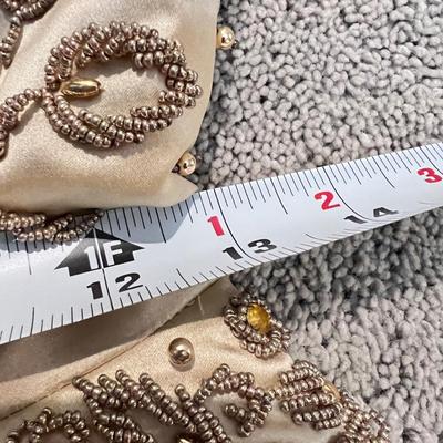 Vintage Beaded Gown Dress Excellent Condition