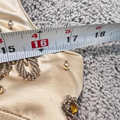 Vintage Beaded Gown Dress Excellent Condition