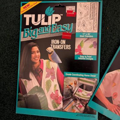 Tulip Big & Easy Iron On Transfers