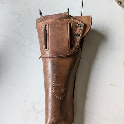 Original US WWII M1916 Colt 1911 Leather Holster