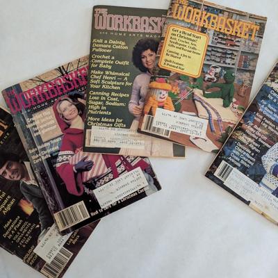 Vintage 1950's & 1980's The Workbasket Needlecraft