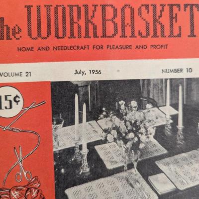 Vintage 1950's & 1980's The Workbasket Needlecraft
