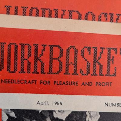 Vintage 1950's & 1980's The Workbasket Needlecraft