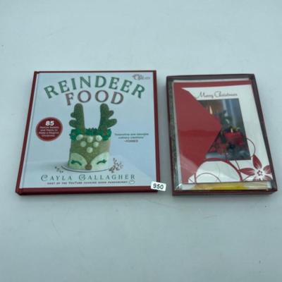 Reindeer food book & misc cards