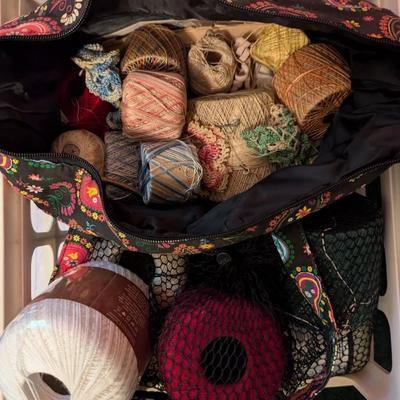 Artiste Thread Crochet & Aunt Lydias Classic Chrochet Thread