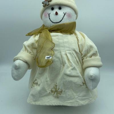 Stuffed snowman