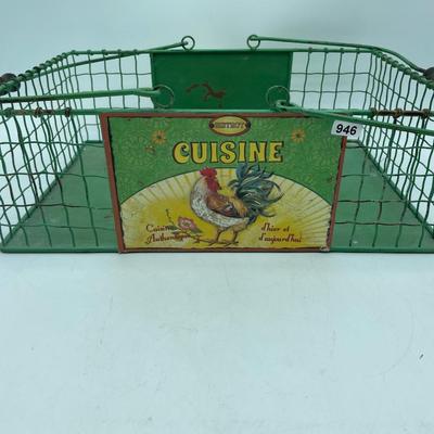 Chicken wire basket