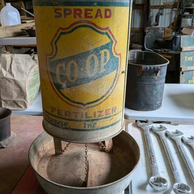 Vintage Warner CO-OP Poultry Feeder