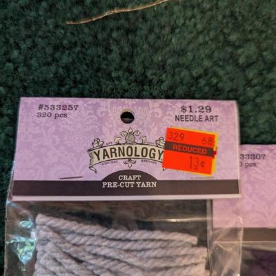 50+ Pieces Of Yarnology Craft Pre-Cut Yarn