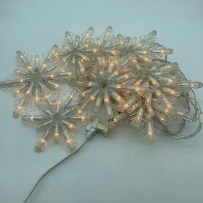 Christmas snowflake lights
