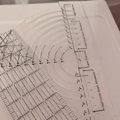 OLFA Rotary Mat O'Lipfa Lip Edge Ruler