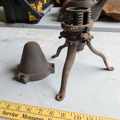 Antique North Bros Cast Iron Christmas Tree Stand