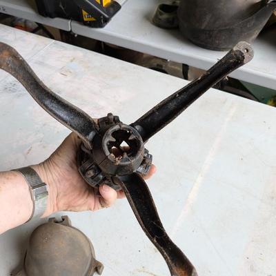 Antique North Bros Cast Iron Christmas Tree Stand