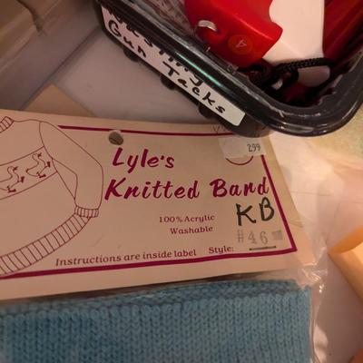 Assortment Of Crafting Supplies