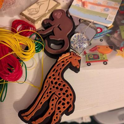 Assortment Of Crafting Supplies