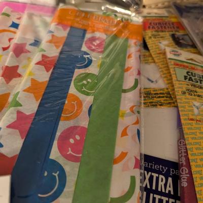 Assortment Of Crafting Supplies