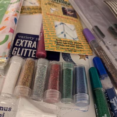 Assortment Of Crafting Supplies